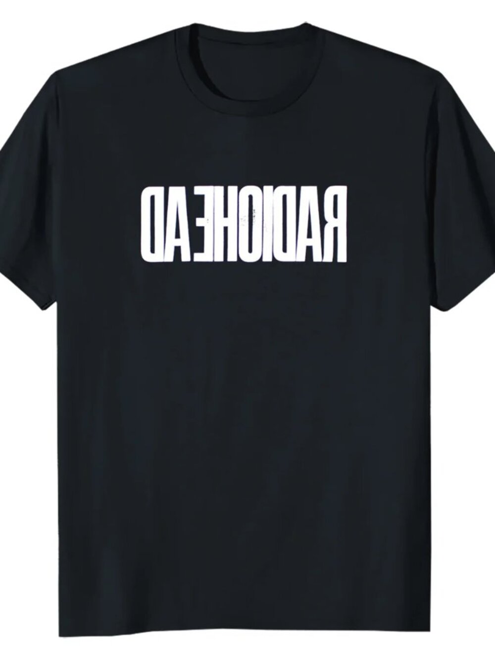 Radiohead Backwards T-Shirt– Rock &Roll Music Classic Band Tee